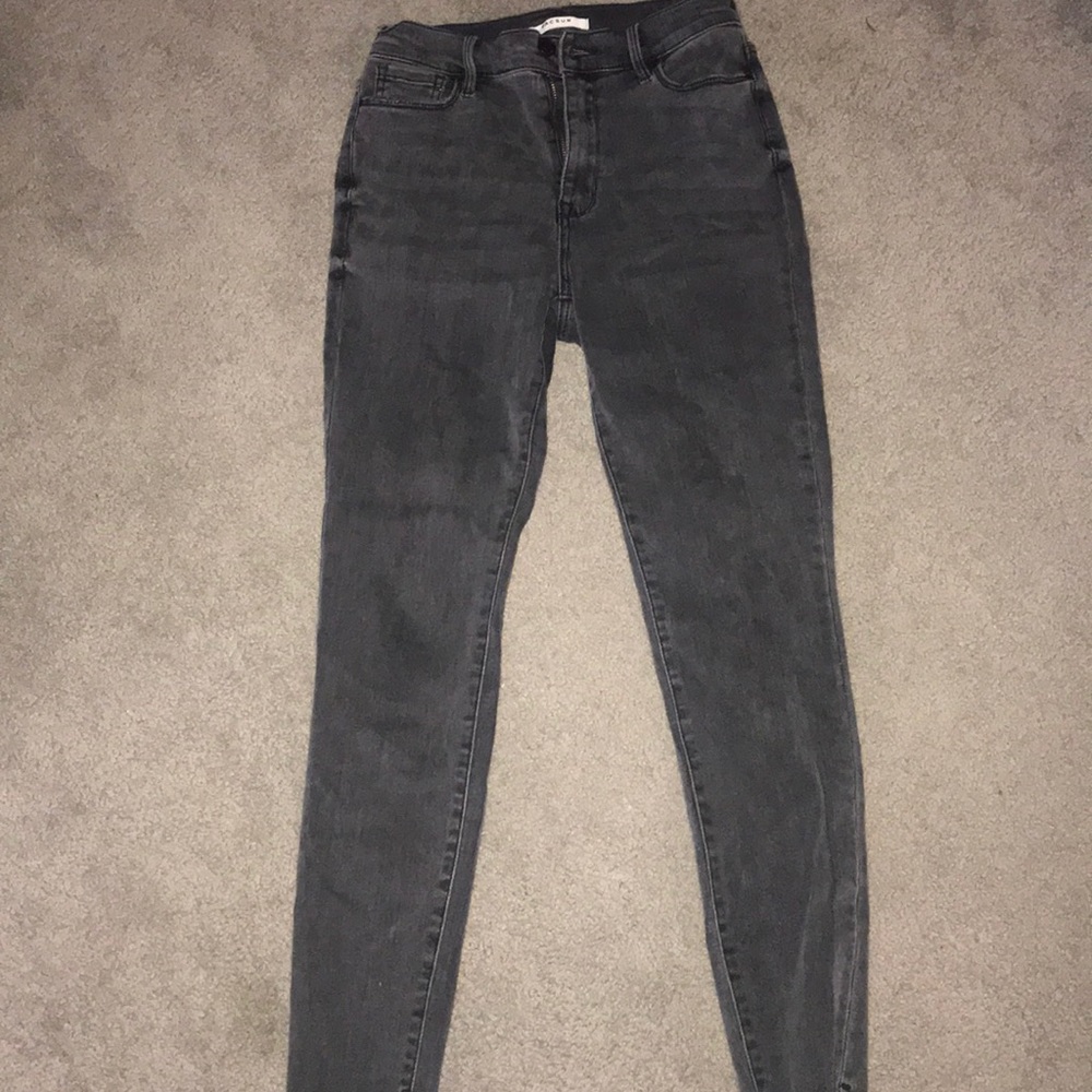 Black Pacsun super high rise jeggings